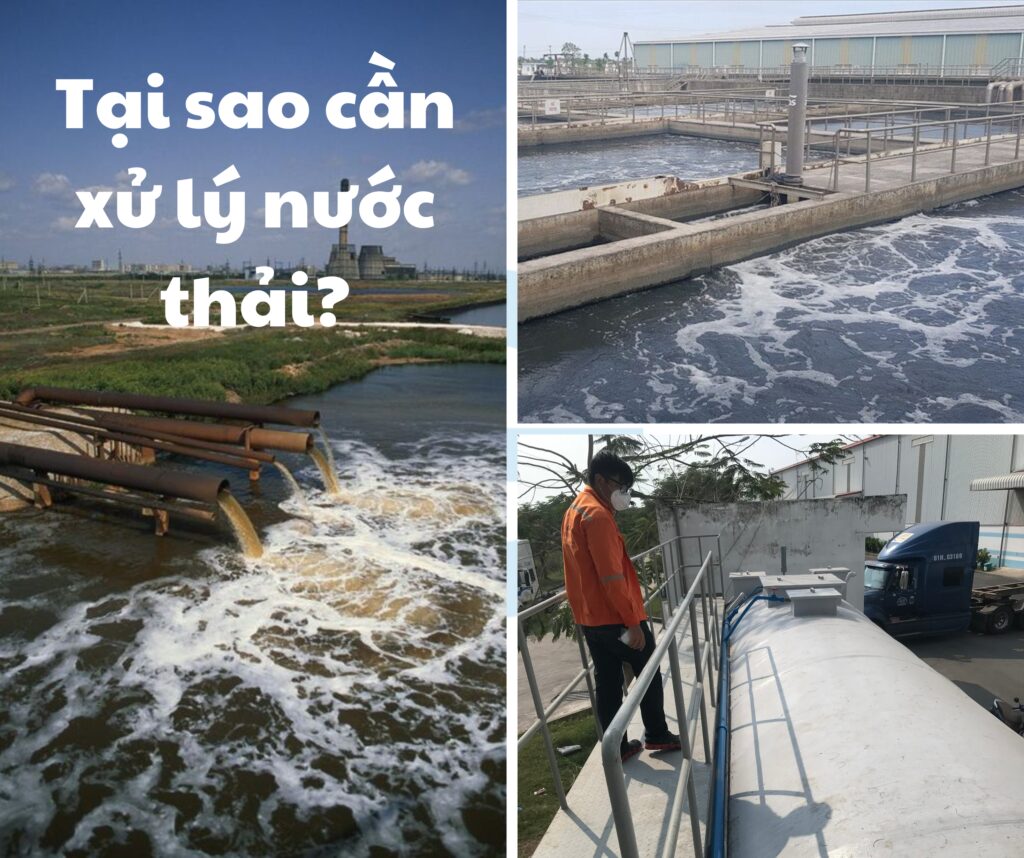 Tại sao phải xử lý nước thải?