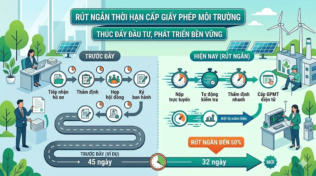 Những thay đổi mang tính cách mạng về Giấy phép môi trường từ năm 2026