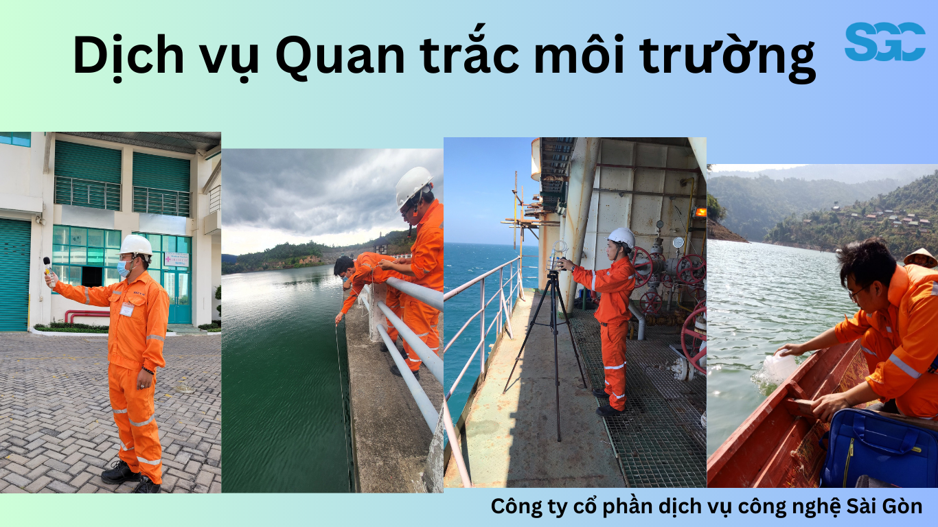 Dịch vụ quan trắc môi trường của SGC