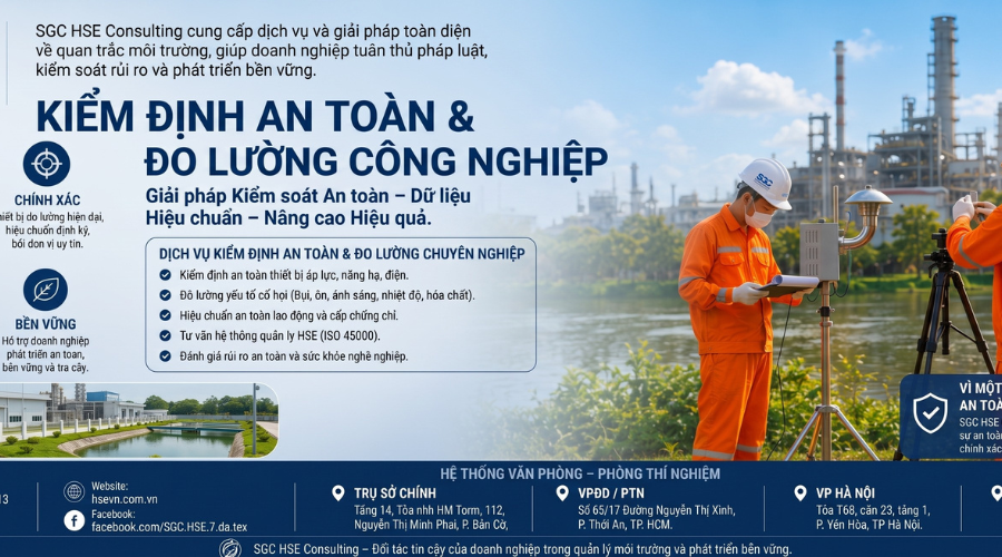 DOANH NGHIỆP CẦN CHUẨN BỊ GÌ TRƯỚC KHI ĐƠN VỊ QUAN TRẮC ĐẾN LẤY MẪU QUAN TRẮC MÔI TRƯỜNG LAO ĐỘNG