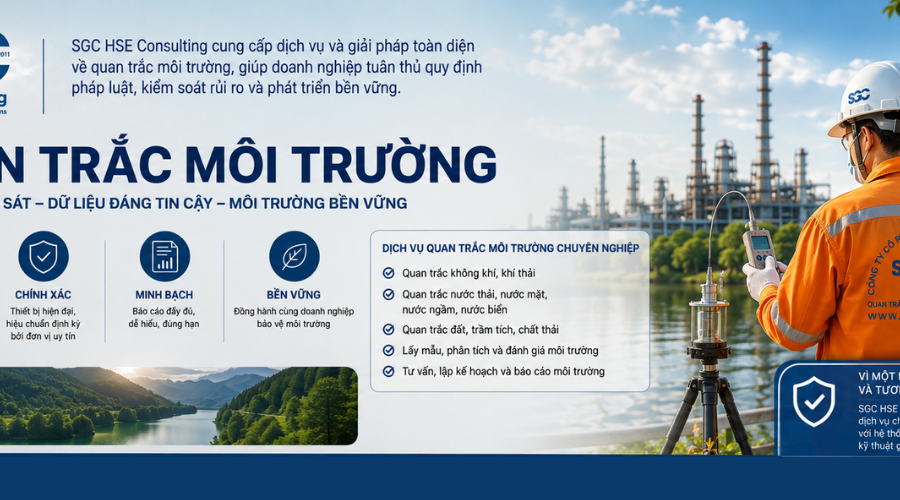 DOANH NGHIỆP NÀO CẦN PHẢI THỰC HIỆN QUAN TRẮC MÔI TRƯỜNG ?