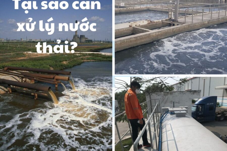 Tại sao phải xử lý nước thải?