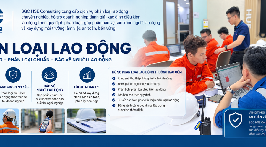 DOANH NGHIỆP CẦN CHUẨN BỊ NHỮNG DỮ LIỆU VÀ HỒ SƠ GÌ ĐỂ PHÂN LOẠI ĐIỀU KIỆN LAO ĐỘNG