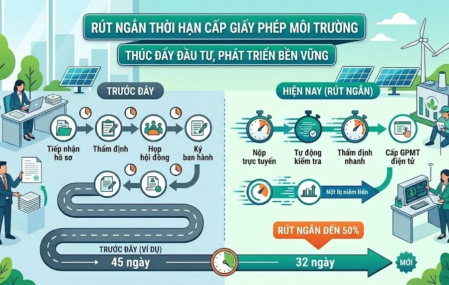 Những thay đổi mang tính cách mạng về Giấy phép môi trường từ năm 2026