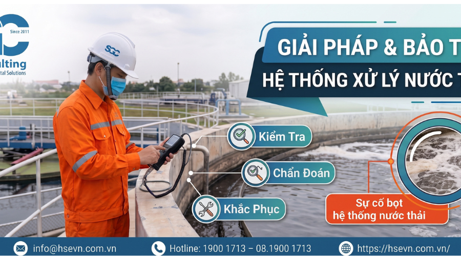 10 DẤU HIỆU CHO THẤY HỆ THỐNG XỬ LÝ NƯỚC THẢI ĐANG CÓ VẤN ĐỀ